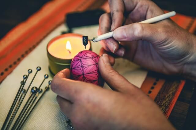 Designing a Pysanky Egg